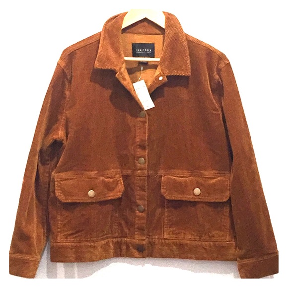 New Womens Sanctuary Corduroy Jacket 